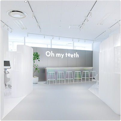 Oh my teethクリニック内装